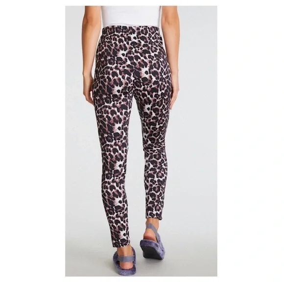Open Knee Leopard Leggings - Picture 2 of 3